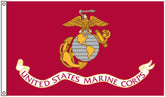 Wholesale HEAVY NYLON MARINES CORP 3' X 5' FLAG (Sold by the piece)